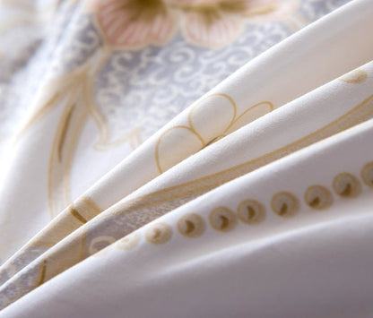 Yalina Ornate Printed Goose Down Cotton Comforter - RoseStraya.com